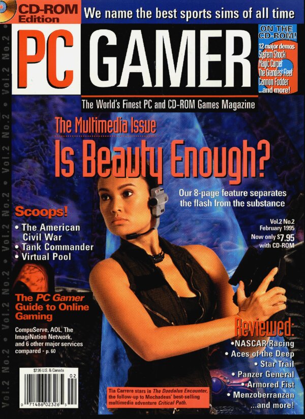 PC Gamer   Issue 009   February 1995 (GP Pub) cover